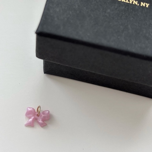 Catbird 14k Pink Bow Charm 🎀 - Picture 3 of 7